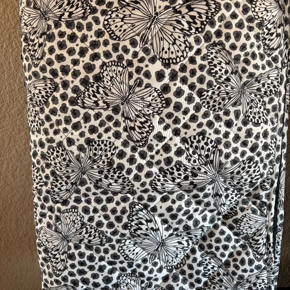 Juicy Couture Home King 3 Piece Quilt Set Butterfly & Leopard Print NWT - Picture 3 of 3